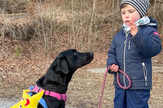 Oskars Kindertraum: Assistenzhund